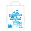 ■ウエストサイズ：60cm〜85cm ■重量：1.70kg/袋 ■目安吸収量：800cc（約5回分） ●「スルっとはけてピタッとフィット」新機能でモレト ラブル率約1/4に改善。 ●肌にふんわり面でフィットする「すきまピタッとギャ ザー」搭載!終日パンツ使用を促進! ●長時間モレずに安心で上げ下げしやすい排泄リハ ビリに最適な紙パンツです。 お得なケース販売はこちらユニチャーム ライフリー リハビリパンツスーパーM 20枚入