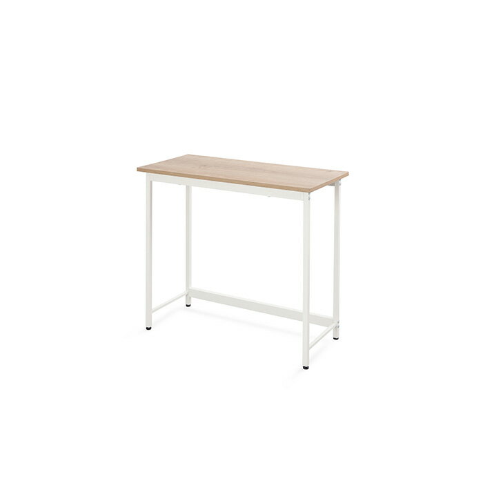 アイリスオーヤマ ベーシックデスク800×400 ライトナチュラル/ホワイト BDK-8040 288278 【メーカー取寄】【注文後のキャンセル不可】