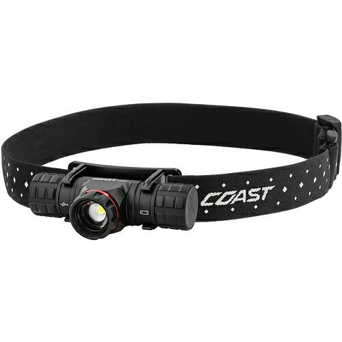 COAST　コースト　LEDヘッドランプ　XPH30R　充電式　カートリッジ式　IP54　防水...