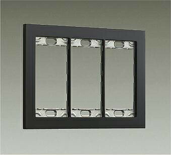 DAIKO スイッチプレート 黒塗装 DP40407