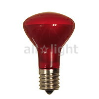 Reflection Bulb （Scatter） - アサヒ　カラーミニレフランプ　耐熱カラー　R40　15W　E17口金　耐熱レッド（赤色）　R40 E17 110V-15W(R)耐熱