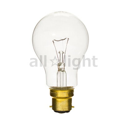 アサヒ　一般球　B22D口金　クリヤ