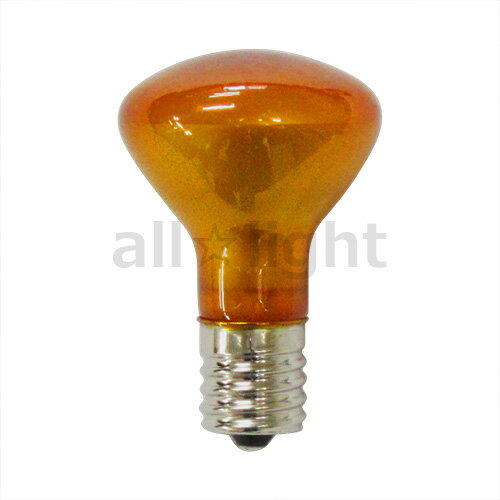 Other - アサヒ　サインレフ用レフ　R40　7．5W　E17口金　アンバー（金茶）　R40 E17 110V-7.5W(A)