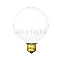 旭光電機　白熱電球（一般電球）LW100V-38W/55　ホワイト