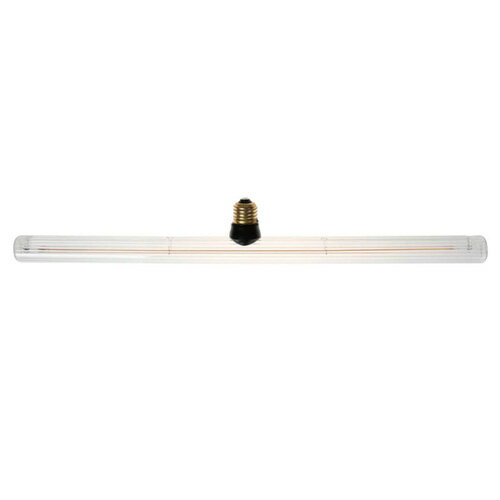 DULTON　ダルトン　LED TUBE GLASS BULB RIPPLED 50　LEDチューブガラスバルブ　5．5W　2200K　550lm　E26口金　屋内専用　回転機能　DS104250RP