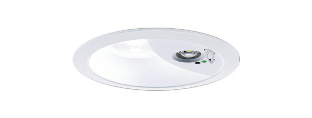 東芝　LEDダウンライト非常用照明器具　500シリーズ　60W白熱電球器具相当　非常時30分間点灯　広角　電球色(3000K)　埋込穴Φ150mm　断熱施工不可　階段通路誘導灯兼用形　白色反射板　LEDDJ25051L+LEK4R6016A01O