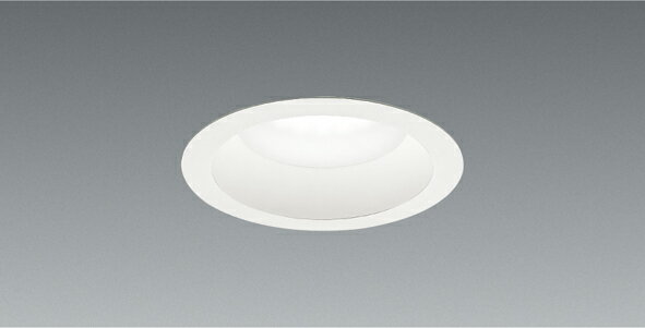 ENDO　LED軒下用浅型ベースダウンライト（高気密SB形）　電球色　2700K　白　埋込穴φ150mm　非調光　FHT32W／白熱球100W器具相当　拡散　ERD4506WA　（ランプ付）