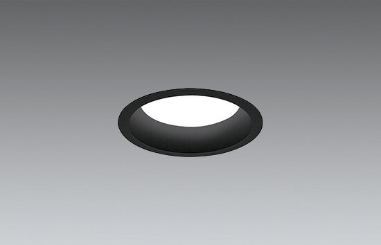 ENDO LED調光調色 浅型ベースダウンライト（高気密形） 6500K－2700K相当 黒 埋込穴φ75mm 無線調光 FHT32W相当 拡散 EFD8705B （ランプ付）