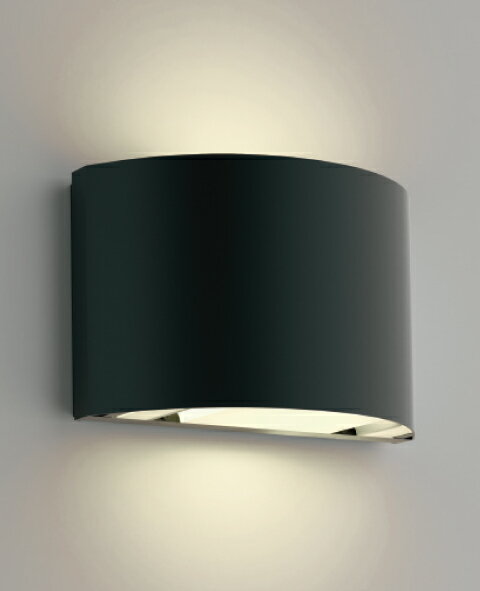 ENDO　LEDアウトドアブラケット　フロストクリプトン球40W形相当　2700K　電球色　黒　防雨形　ERB6538BB（ランプ別売）