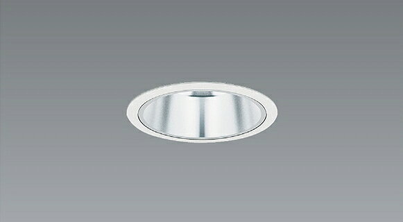 ENDO　LEDベースダウンライト　一般型鏡面マットコーン　電球色　3000K　白　埋込穴φ100mm　FHT32W×2灯相当　広角　ERD6824SC　（ランプ付・電源別売）