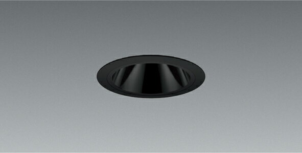 ENDO　LEDグレアレス　ベースダウンライト　ブラックコーン　電球色　3000K　黒　埋込穴φ75mm　CDM－R35W相当　超広角　ERD9735B　（ランプ付・電源別売）(3)