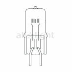 岩崎　光学機器用ハロゲン電球　シングルコイルタイプ　低電圧（ローボルト）　片口金形　G6．35口金　24V　150W　JC24V150W20HG1 ※受注生産品