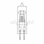 岩崎　光学機器用ハロゲン電球　シングルコイルタイプ　商用電圧（ラインボルト）　片口金形　G6．35口金　100V　150W　JC100V150WG1 ※受注生産品