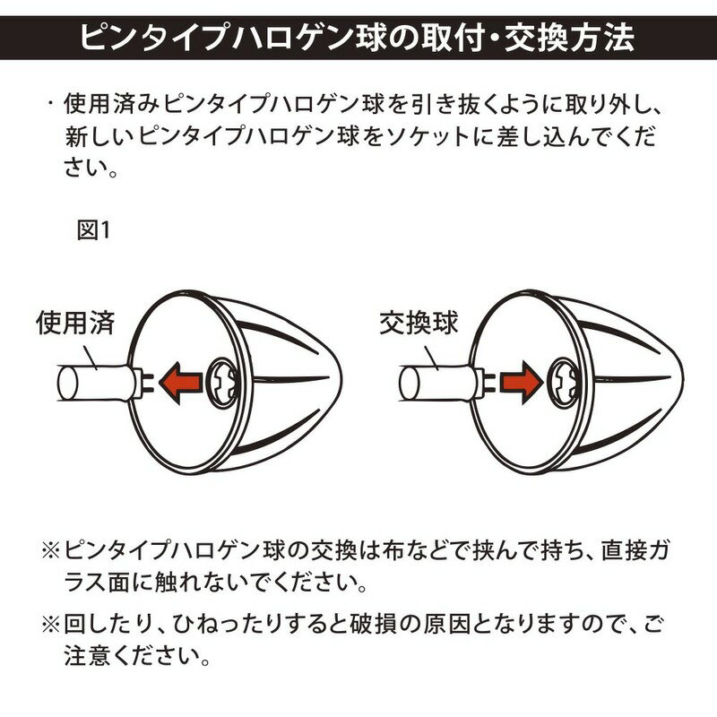 オーム電機　センサーライト用ハロゲン球（交換用）　ピンタイプ　110V　75W　G6.3...