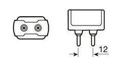 OSRAM HCI-T(水銀灯系) POWERBALL 透明形 70W NDL(4200K)タイプ G12口金 HCIT70WNDLPBN [2]