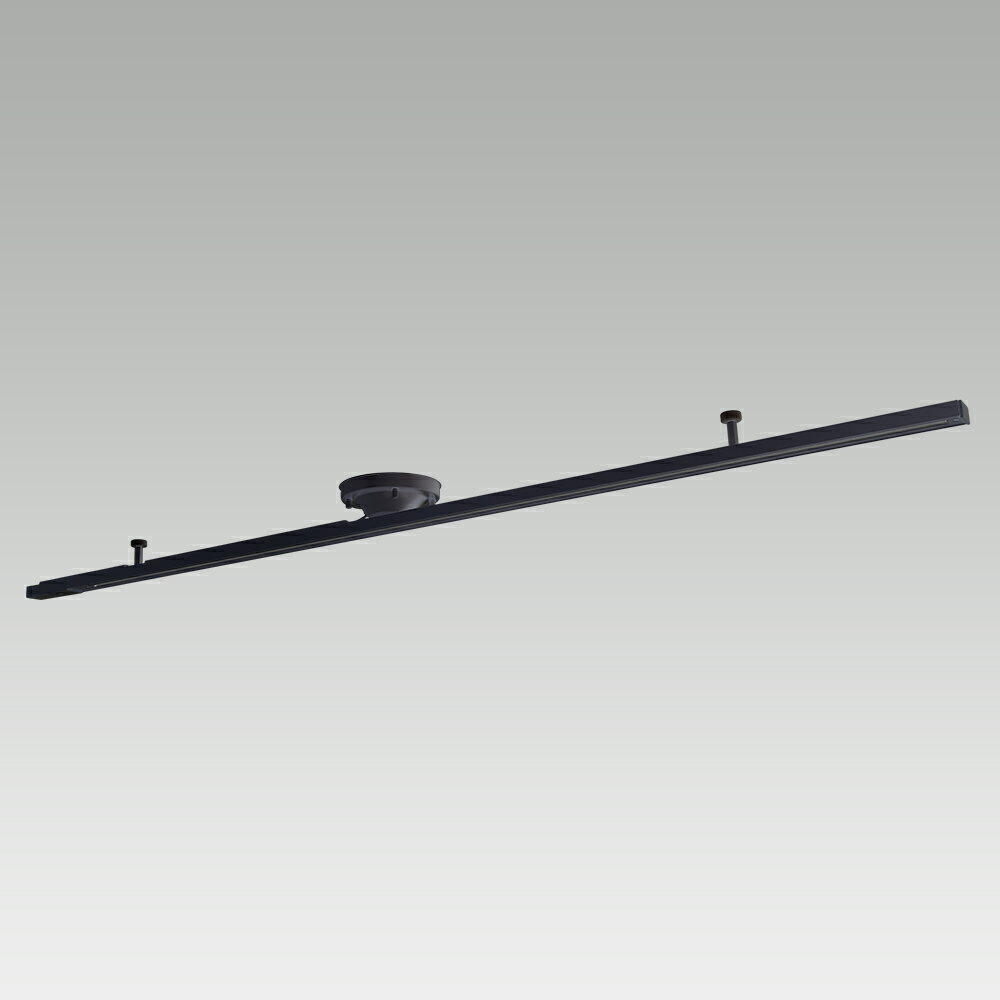 ホタルクス ダクトレール 天井直付 簡易取付 1490mm ブラック 合計容量600W（6A）まで SD1502L6AK