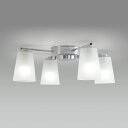 ホタルクス LEDシャンデリア 天井直付 簡易取付 昼白色 電球形LEDランプ搭載 口金E26 白熱電球60W×4灯相当 SXZLE264709N