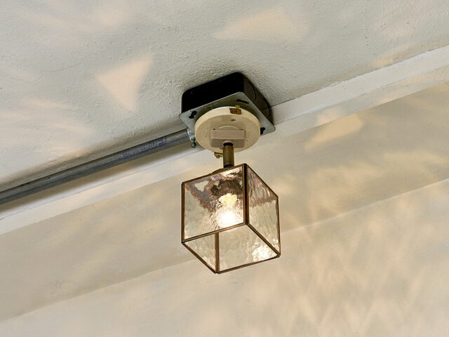 インターフォルム INTERFORM Kostka コストカ スポットライト E17 フロスト 引掛けシーリング 白熱電球付き LT1356FR [3]