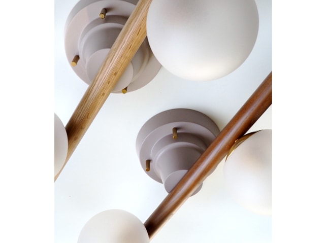 インターフォルム INTERFORM Poiret -baum- ポワレ-バウム- シーリングライト E17 ナチュラル 引掛けシーリング 白熱電球付き LT4417NA [3]