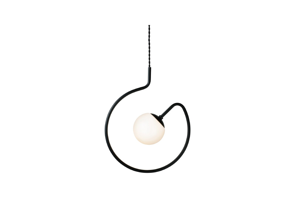 インターフォルム　INTERFORM　Chemin1 シュマン1　ペンダントライト　E17　ブラック　ラウンド　引掛..