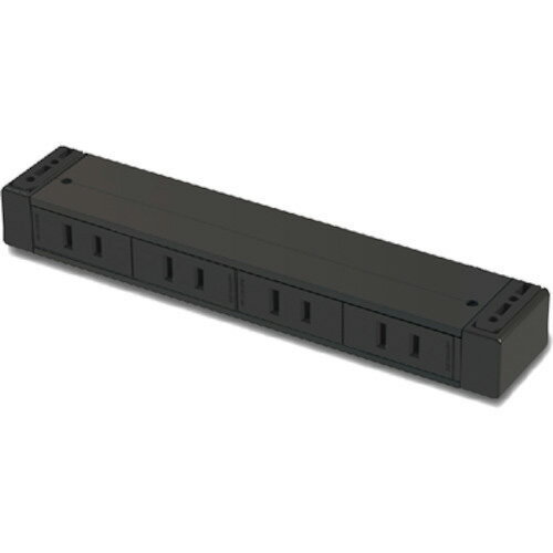 Rakuten - 石黒製作所　PLA-PART　G001　カセット式コンセント　4口　電源/電源/電源/電源　コード長：2m　15A　125V　最大：1500W　黒　G0014EEEEB