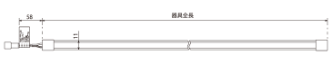 ☆FKK　LEDテープライト　DC24V　フレアライン　ミニトップ　片側コネクター仕様　5038mm　昼光色　6500K　専用調光器対応　（電源トランス・コード別売）　FMT5038DK ※受注生産品