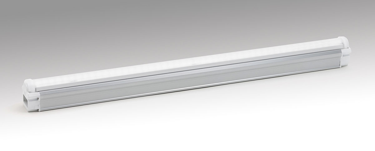 森山産業　LED照明　モジュラーレッズ防水　ランプバー　ミディアム　屋外　防湿　100V/200V　全長606mm　電球色3000K　器具別売　MCI106A230L ※受注生産品