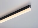 DNライティング TRIM LINE LED照明器具 間接照明 TRE2‐APL 調光兼用型 スクエア型カバー 本体色:黒(ブラック) 全長1100mm 電球色(3000K) TRE21100L30BKAPL ※受注生産品(3)