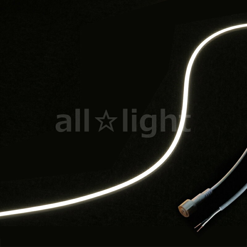 TES LIGHTING フレキシブル照明 屋外屋内兼用Qoonela MT(屋外屋内兼用クーネラMT) TQMTDシリーズ コードタイプ 全長5022mm 4500K 白色 片側コード・右側入力タイプ TQMTD502245SR ※受注生産品
