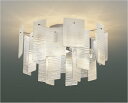 KOIZUMI LEDシャンデリア 簡易取付式 白熱電球40W×8灯相当 (ランプ付) 電球色 2700K AA49273L