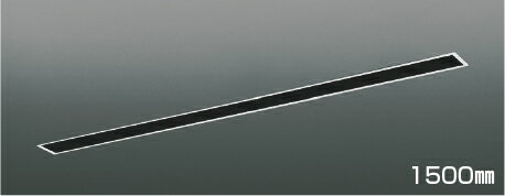 KOIZUMI 高気密埋込スライドコンセント 配線ダクトレール 本体長−1500mm 白色 AE54197E