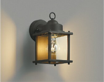 KOIZUMI　LED防雨形ブラケット　白熱電球40W相当　(ランプ付)　電球色　2700K　AU49075L