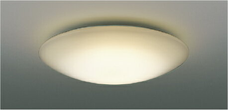 KOIZUMI　LEDシーリング　引掛シーリング取付式　（LED内蔵）　電球色　2700K　～6畳　調光タイプ　（専用リモコン付）　AH55731