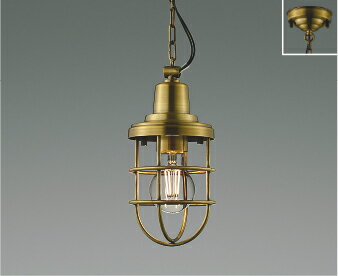 KOIZUMI　LEDペンダント　直付タイプ　白熱電球40W相当　（ランプ付）　電球色　2700K　AP55533