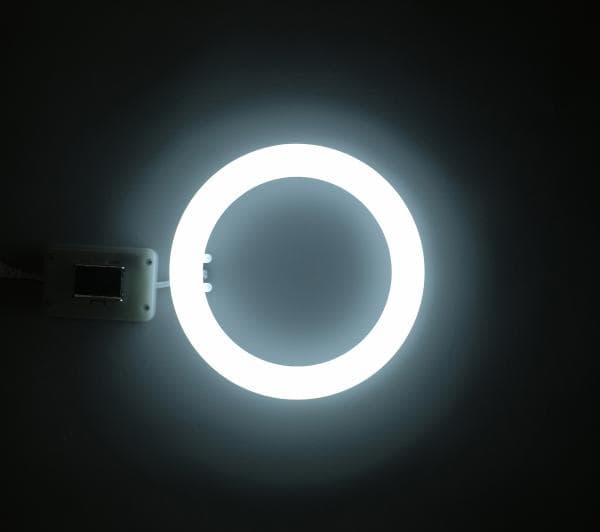 アイリスオーヤマ　丸形LEDランプ（LED蛍光灯）　シーリングライト用　30形＋30形相当　昼光色　電気工事不要　リモコン付　常夜灯機能付　5段階調光　LDCL3030SSD23C