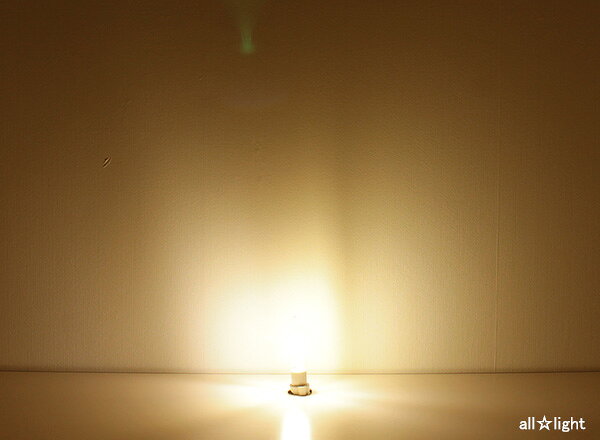 ★　LEDフィラメントバルブ　LED電球　曲がりシャンデリア電球タイプ　クリア　C35　E14　110V　4W　350lm　電球色（2700K）　LDC4LGE14L alllight-10074007 オールライト サンプル画像2