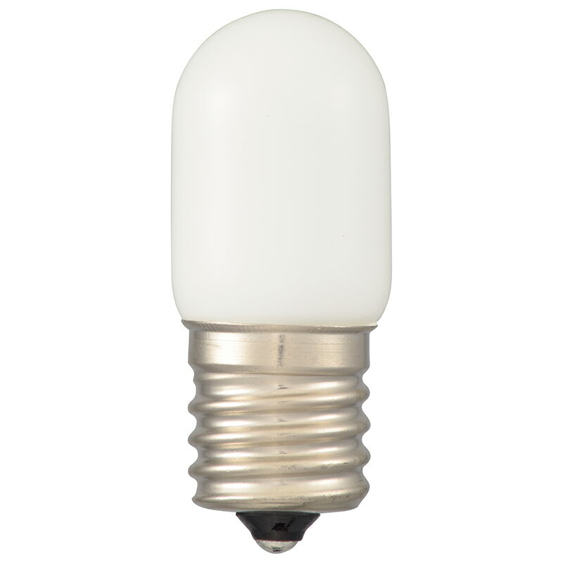 オーム電機　LED電球　ナツメ球　装飾用　0.8W　40lm　電球色　T20　E17　LDT1LHE1713 1