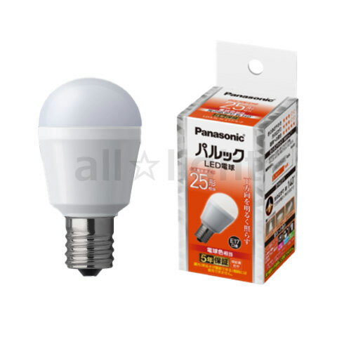 人気沸騰ブラドン 楽天市場】パナソニック led 25形 e17の通販 蛍光灯・電球