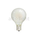 東京メタル工業 LED電球 LEDフィラメント電球 ボール電球形 G50(外径50mm) 25W形相当 電球色 全方向 消費電力2.2W E17口金 フロスト LG502LF25E17TM