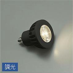 DAIKO　ダイクロハロゲン形LED電球　DECO－S50C（デコエス）　ダイクロハロゲン50W形φ50(50mm)相当　E11口金　8°（狭角）　電球色3000K　全光束390lm　本体：黒色（ブラック）　専用調光器対応　LZA92947