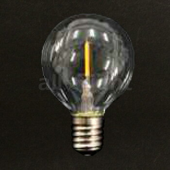TOZAI　LED電球　フィラメント形ミニLED電球　装飾用　AC110V仕様　防水仕様　ボール電球　G50(外径50m..