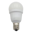 ★ LED電球 ミニクリプトン球 小形電球形 60形相当 60W形 広配光タイプ 200° 断熱材施工器具対応 E17 6.1W 810lm 昼光色 Ra83 DLP386D