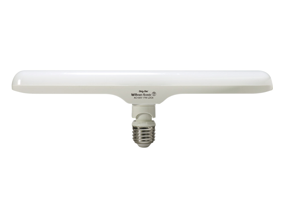 樂天商城 - ビートソニック　OnlyOne(オンリーワン)　ミニ蛍光灯型LED電球　i球　長さ300mm　80W形相当　1200lm　17W　昼光色6000K　E26　LDC5