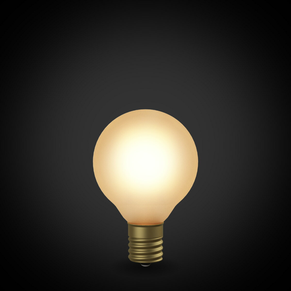 ビートソニック OnlyOne(オンリーワン) LED電球 Siphon(サイフォン) ボール電球形 Ball50(ボール50) Frost G50(外径50mm) 35W形相当 暖系電球色(2400K) E17 2.5W 300lm フロスト LDF136D [2]