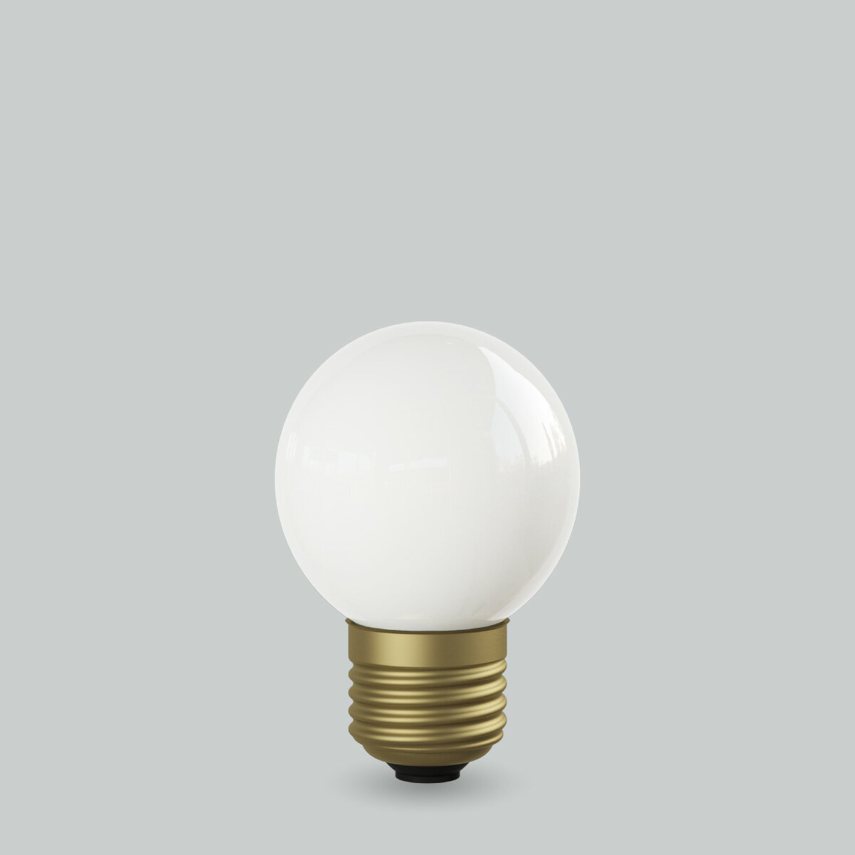 Led Bulb - ビートソニック　OnlyOne(オンリーワン)　LED電球　Siphon(サイフォン)　ボール電球形　Ball50(ボール50)　White　G50(外径50mm)　35W形相当　暖系電球色(2400K)　E26　3.5W　300lm　ホワイト（グロス）　LDF139D