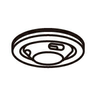 ODELIC　LED電球(LEDランプ)　フラット形　高演色タイプ　FCL30Wクラス　温白色（3500K）　φ200mm　GX5..