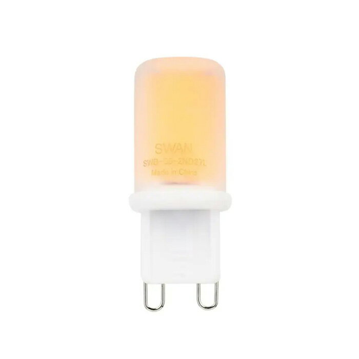 SWAN　LED SWAN BULB　G9　25W形相当　G9　2W　220lm　クリア　2700K　非調光　SWBG92ND27L