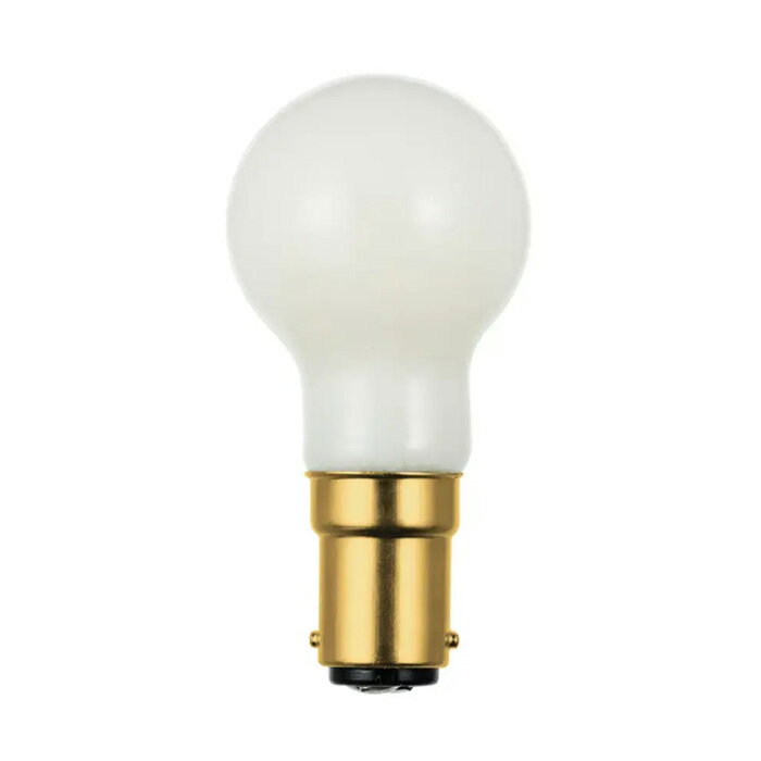 SWAN　LED SWAN BULB　DC24V DALI / PWM　ミニクリプトン形　40W形相當(dāng)　B15D　4W　450lm　フロスト　2400K　調(diào)光対応　SWBLDK4LK35F24DC24V