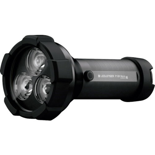 LEDLENSER　フラッシュライト　Pシリーズ　Ledlenser P18R Work　IP54　USB充電　4500lm　USBケーブル・専用充電池付き　502188