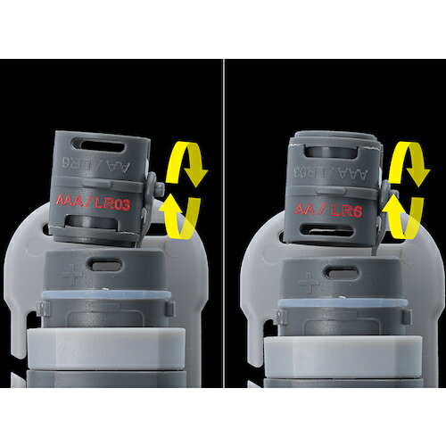 GENTOS　COMPACT HEADLIGHT　LEDヘッドライト　高輝度チップタイプ白色LED　IPX4　最大120lm　単3形アルカリ電池1個（付属）または単4形アルカリ電池1個用（別売）　CP34DD 2